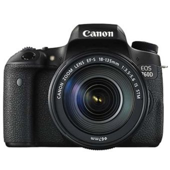 Canon EOS 760D Kit 18-135mm STM WiFi - Hitam  