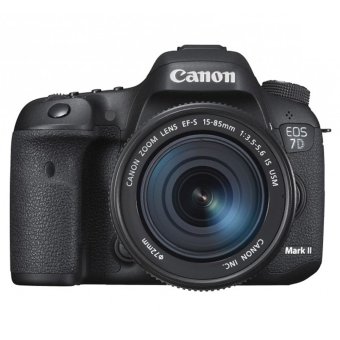 Canon EOS 7D Mark II Kit 15-85mm - Hitam  