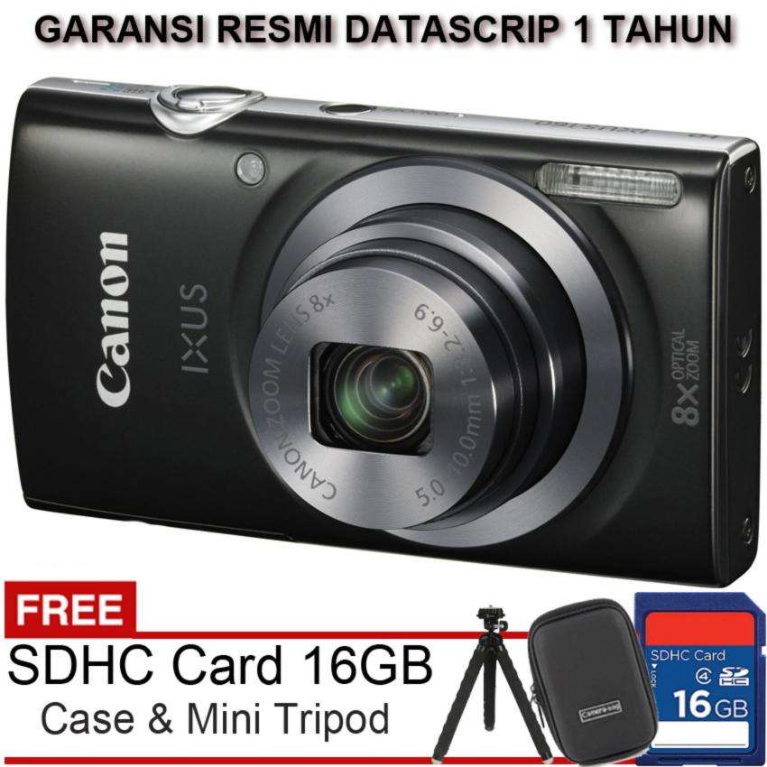 image:                  Canon Ixus 185 - 20MP 8x Zoom - Free SDHC 16GB + Case +Tripod                              