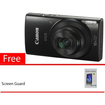Canon Ixus 190 Black Free Screen Guard  