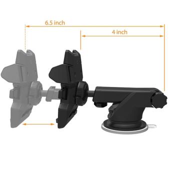 Car Holder Smartphone Long Neck - Black