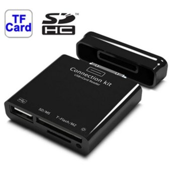 Gambar Card Reader + USB Connection Kit for Samsung Galaxy Tab Galaxy Tab8.9   P7300   Galaxy Tab 10.1   P7500  P7510   Black