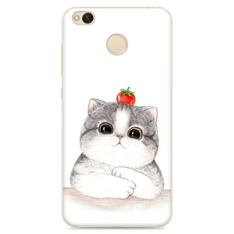 Gambar Cartoon Pattern Hard Plastic PC matte Phone Case   Anti fallingPhone Cover Shockproof Phonecase  Phone Protector for Xiaomi Red mi4x   Xiaomi redmi 4X   Xiaomi Redmi 4X   intl