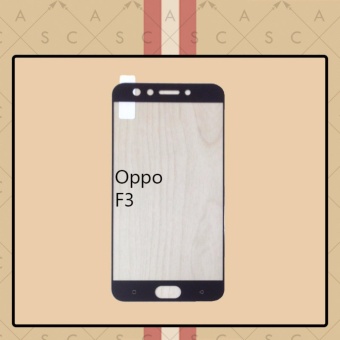 Gambar CASA Tempered Glass Warna   Color for Oppo F3   Black