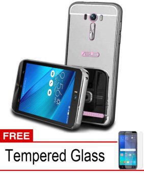 Gambar Case Aluminium Bumper Mirror for Asus Zenfone 2 Laser 5,5\