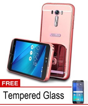 Gambar Case Aluminium Bumper Mirror for Asus Zenfone 2 Laser 5,5\