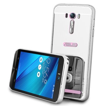 Gambar Case Aluminium Bumper Mirror for Asus Zenfone 2 Laser 5,5\