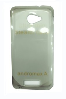 Gambar Case Andromax A Ultrathin Aircase  Abu Trabsparant