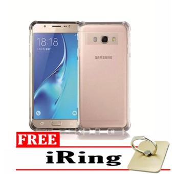 Gambar Case Anti Crack for Samsung Galaxy J2 Prime TPU Softcase (Clear) +Free iRing