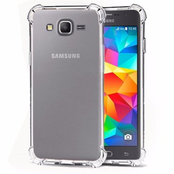 Gambar Case Anti Shock   Anti Crack Elegant Softcase for Samsung Galaxy Grand Prime   G530   Clear