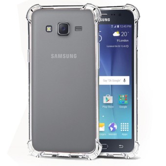 Case Anti Shock / Anti Crack Elegant Softcase for Samsung Galaxy J5 2015 (J500) - White Clear  