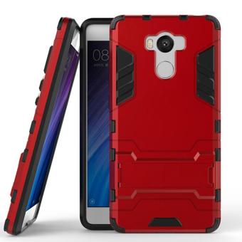 Gambar Case Armor Kickstand Series For Xiaomi Redmi 4 Prime   Merah