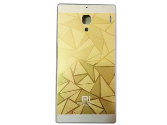 Gambar Case Backcover Diamond Redmi 1s   Gold Putih