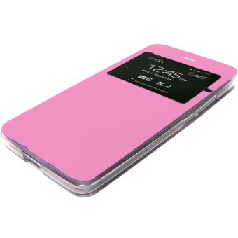 Gambar Case Flip Cover Hard Protective For Vivo Y35   Pink