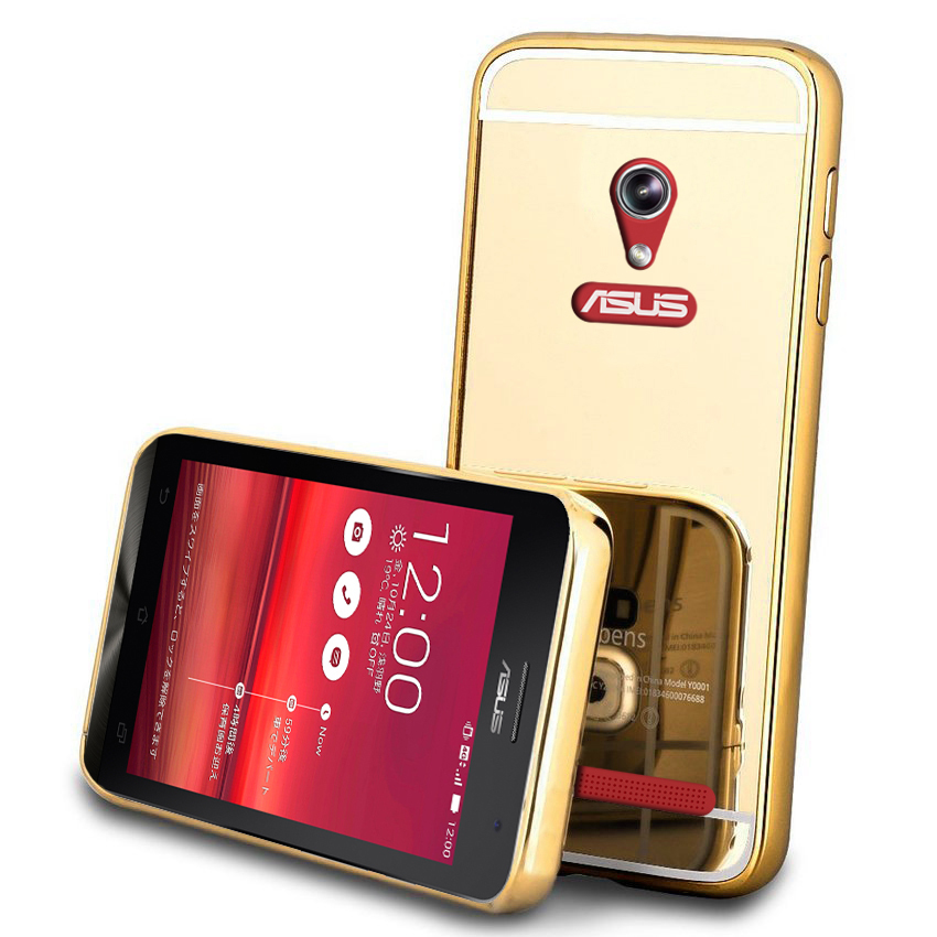 Case Untuk Samsung Galaxy S4 Alumunium Bumper With Mirror 