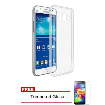 Gambar Case For Samsung Galaxy J2 Ultrahin Air Case Series   Clear Tranparan + Free Tempered Glass