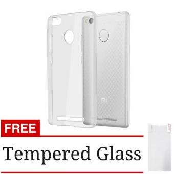 Gambar Case For Xiaomi Redmi 3S   Redmi 3 Pro Ultrahin Air Case Series  Clear + Free Tempered Glass