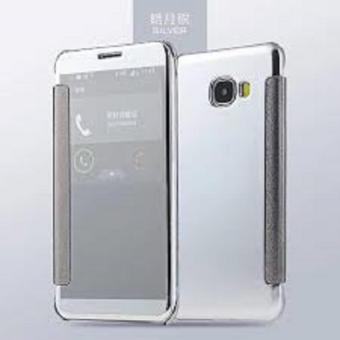 Gambar Case Plating Mirror Premium Clear View Case Cover Dormance forSamsung Galaxy J3 2016