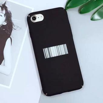 Gambar CASE Premium Hardcase iPhone 6 6S BARCODE   Black