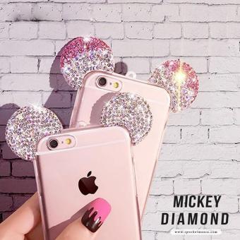 Gambar Case Softcase Ear Mikie Diamond for iPhone 7 Plus