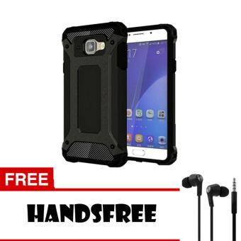 Gambar Case Tough Armor Carbon for Samsung Galaxy A5 2017 Series   Hitam +Free Handsfree