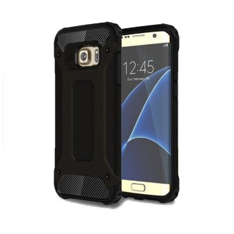 Gambar Case Tough Armor Rugged Capsule TPU Silicone Shockproof Back CaseSamsung Galaxy S6   Black