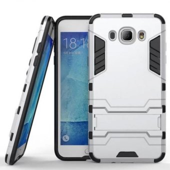 Gambar Case TPU and Hard Polycarbonate Case for Samsung Galaxy J5   Silver