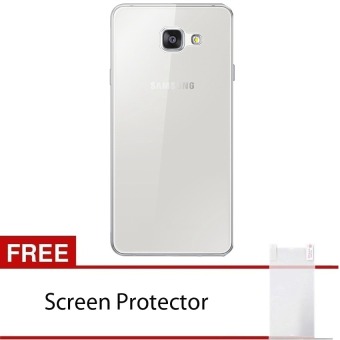 Gambar Case Ultra Thin For Samsung Galaxy A3 2016   A310F Soft Jelly   Clear + Gratis Screen Protector