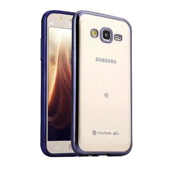 Gambar Case Ultrathin Shining Chrome Untuk Samsung Galaxy J5 Duos Lama  J5 2015   Black