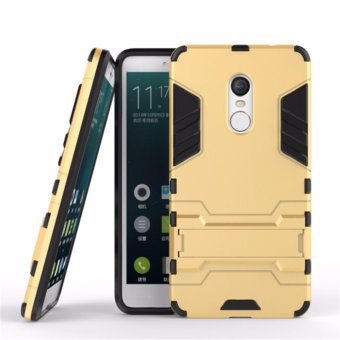 Gambar Case Xiaomi Redmi Note 4 Transformer Robot Casing Iron Man   Gold