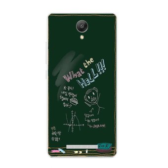 Gambar Cases for Xiaomi Redmi Note 2 Soft TPU Silicone Phone ProtectiveBack Covers Shell Skin Slogan Pattern intl