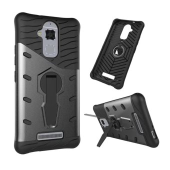 Gambar Casing Duty Rugged Armor Shockproof Case with 360 Degree Swivel Rotating Kickstand Cover Case for ASUS ZenFone 3 Max ZC520TL 5.2\