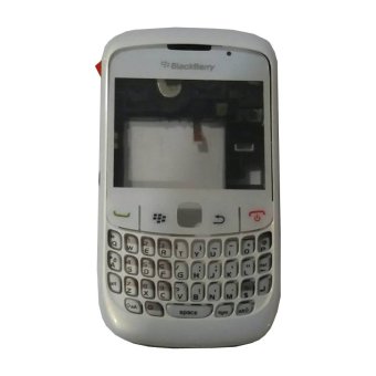 Casing Fullset BlackBerry Gemini Curve 8520 - Putih  