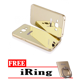 Gambar Casing Metal Aluminium Case for Samsung Galaxy J5 2015   Gold +Free iRing