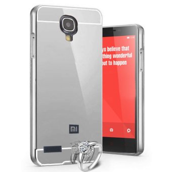 Harga Casing Metal Bumper Mirror for Xiaomi Redmi Note Silver Online
Terjangkau
