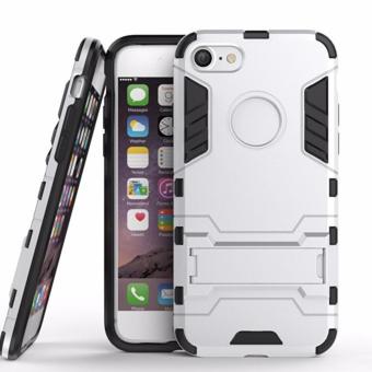 Gambar Chanel Case iPhone 5S Transformer Robot Casing Iron Man  Silver(Silver)