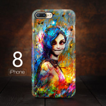 Gambar Chaonan iphone8plus kepribadian matte cangkang keras ponsel shell