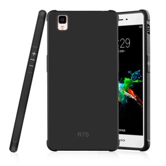 Gambar COCOSE Phone Case For OPPO R7S Solid Color Silicone TPU Back Cover Shockproof Waterproof Dirt Resistant Phone Shell   intl