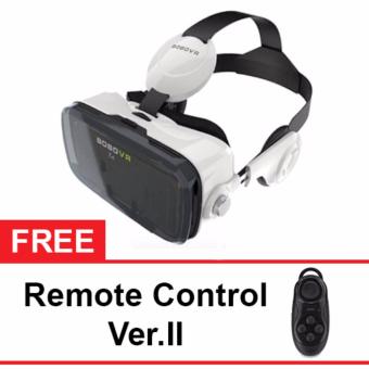 Gambar Cognos Bobo VR Box Z4 Virtual Reality goggles 3D Glasses + FreeRemote II   Hitam