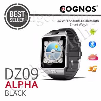 Gambar Cognos Smartwatch DZ09 Alpha 3G Android 4.4 WIFI   Hitam