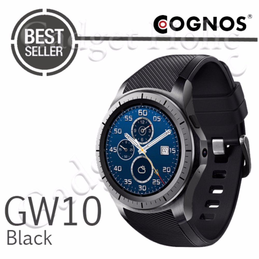 Cognos Smartwatch GW10 Android - GSM - Heart Rate - Hitam
