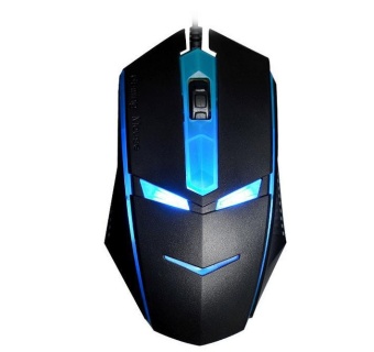 Gambar Computers Laptops Gaming Mice Optical Wired Gaming Mouse(Black)  intl