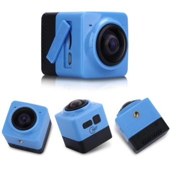 Gambar Cube 360 Degree Wide Angle Action Camera Sports Video(Blue)  TC  intl