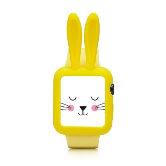 Gambar Cute Rabbit Ears Soft Silicone Protector Case Cover for Apple Watch42mm   intl