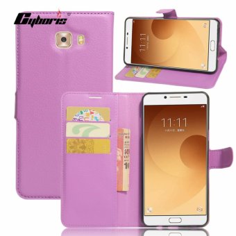 Gambar Cyboris Multifunctional PU Leather Magnetic Flip Stand Wallet CaseBook Cover for Samsung Galaxy C9 Pro Phone Protective Skin Cases  intl