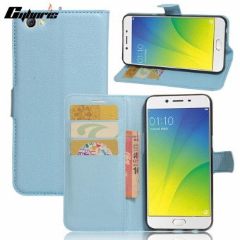 Gambar Cyboris Multifunctional PU Leather Magnetic Flip Wallet Case BookCover for OPPO F3 Plus  R9S Plus Phone Protective Skin Cases   intl