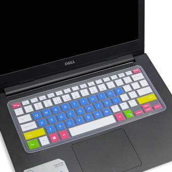 Gambar Dell keyboard laptop film pelindung