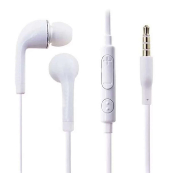 Gambar DiGbankS Alcatel Stereo Earphone Headphone  Putih