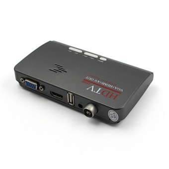 Gambar Digital HDMI DVB T T2 dvbt2 TV VGA High performance ReceiverConverter with USB Tuner Remote Control UK Plug   intl