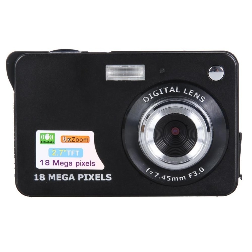 Digital TFT LCD Camera 18MP 8X Zoom (Black) - intl  